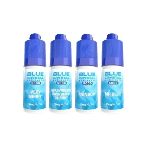 Blue Crystal 5000 Bar Nicotine Salt E-liquid 10ml