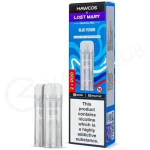 Blue Fusion Hawcos x Lost Mary Crystal Pro Prefilled Pods
