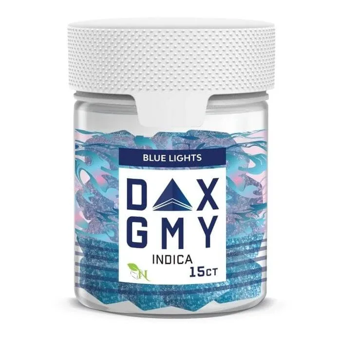 Blue Lights Indica Delta 10 Gummies by A Gift From Nature