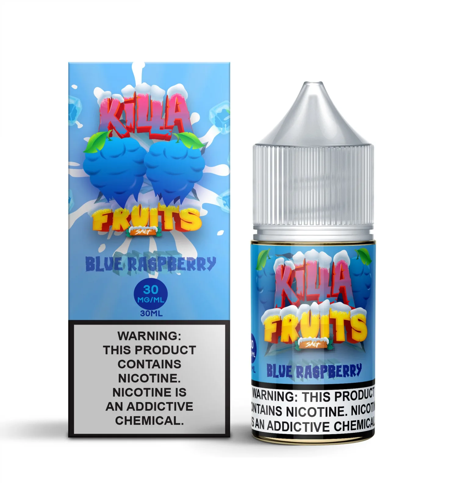 Blue Raspberry Ice by Killa Fruits Salts Series 30mL