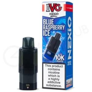 Blue Raspberry Ice IVG Nexio Refill Pod