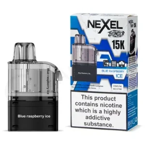 Blue Raspberry Ice Nexel Thunder 15K Refill Pack