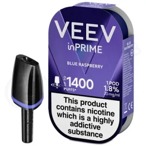Blue Raspberry Veev InPrime Prefilled Pod