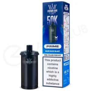 Blue Razz Blast Al Fakher 50K Hypermax Prime Refill Pod