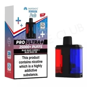 Blue Razz Cherry & Blue Razz GB Hayati Pro Ultra Plus Refill Pod