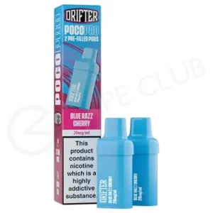 Blue Razz Cherry Drifter Poco Pro Prefilled Pods