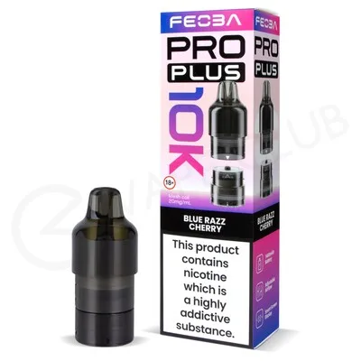 Blue Razz Cherry Feoba Pro Plus 10K Refill Pod