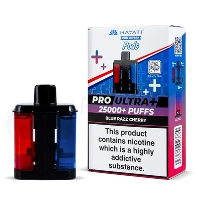 Blue Razz Cherry Hayati Pro Ultra Plus Refill Pack