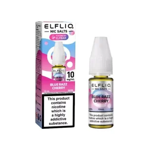Blue Razz Cherry Nic Salt By Elfliq