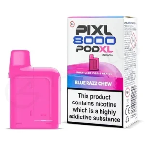 Blue Razz Chew Pixl 8000 Refill Pack