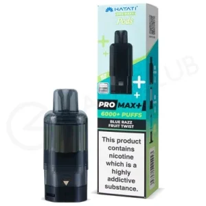Blue Razz Fruit Twist Hayati Pro Max Plus Refill Pod