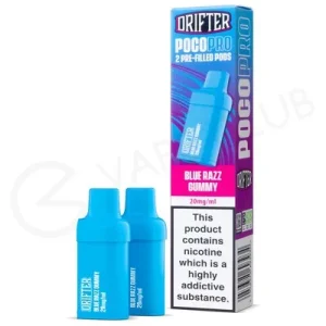 Blue Razz Gummy Drifter Poco Pro Prefilled Pods