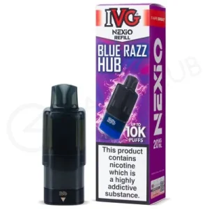 Blue Razz Hub IVG Nexio Refill Pod