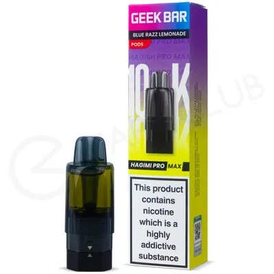 Blue Razz Lemonade Geek Bar Hagimi Pro Max Refill Pod