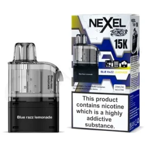 Blue Razz Lemonade Nexel Thunder 15K Refill Pack