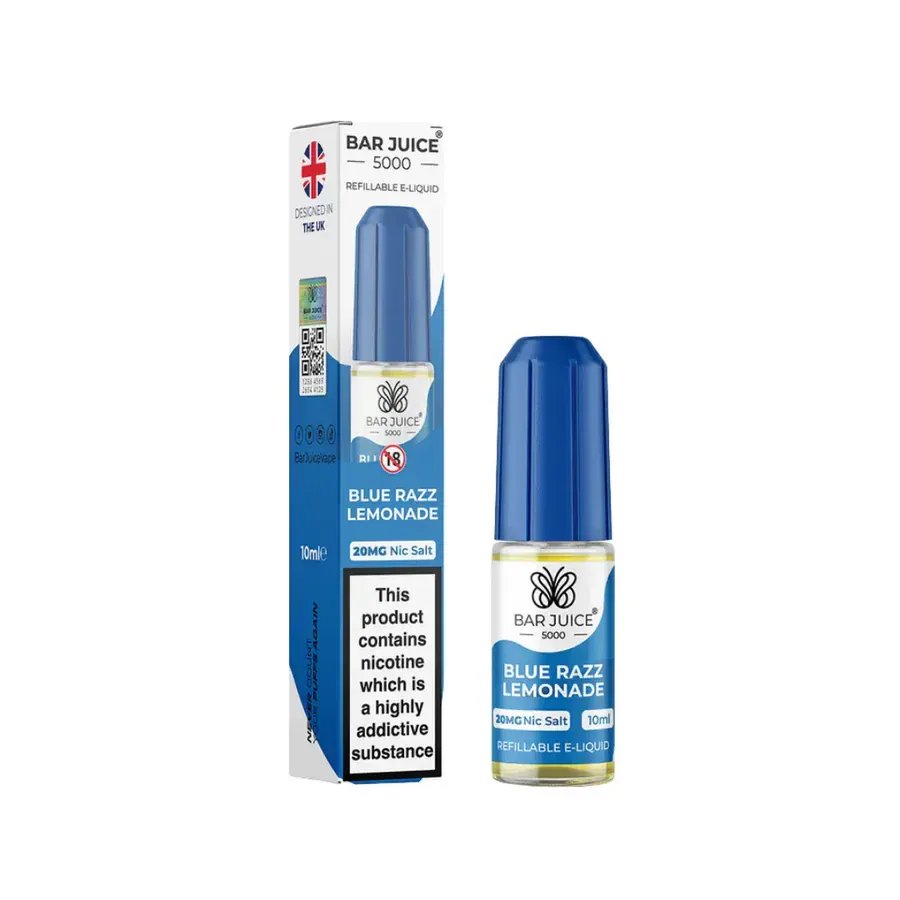 Blue Razz Lemonade Nic Salt By Bar Juice 5000