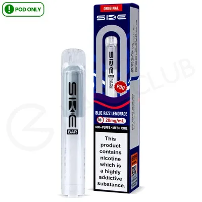 Blue Razz Lemonade SKE Bar Prefilled Pod