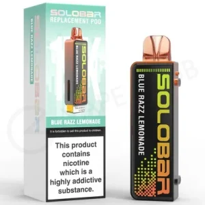 Blue Razz Lemonade Solobar Boost Refill Pack