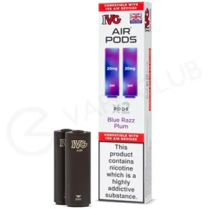 Blue Razz Plum IVG Air Prefilled Pod