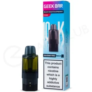 Blue Sour Raspberry Geek Bar Hagimi Pro Max Refill Pod