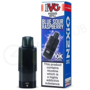 Blue Sour Raspberry IVG Nexio Refill Pod