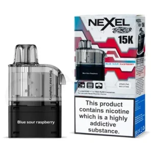 Blue Sour Raspberry Nexel Thunder 15K Refill Pack