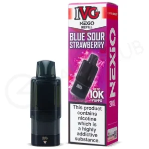 Blue Sour Strawberry IVG Nexio Refill Pod