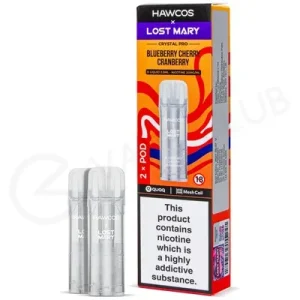 Blueberry Cherry Cranberry Hawcos x Lost Mary Crystal Pro Prefilled Pods