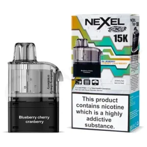 Blueberry Cherry Cranberry Nexel Thunder 15K Refill Pack