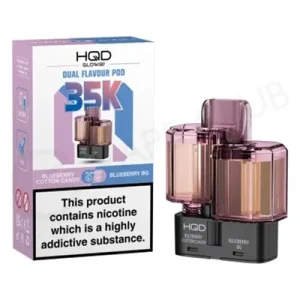 Blueberry Cotton Candy & Blueberry BG Glow Air 35K Refill Pods