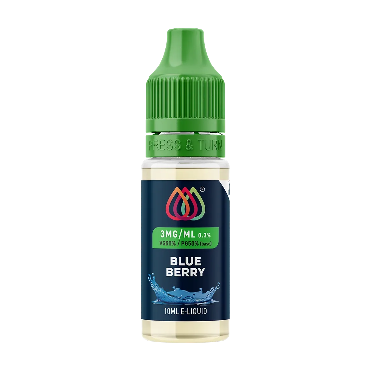 Blueberry E-Liquid by Aquavape - 10ml