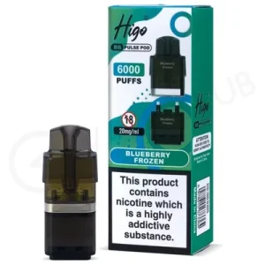 Blueberry Frozen Higo BB Pulse 6000 Refill Pod