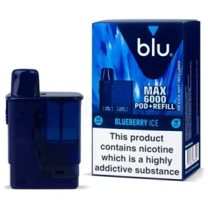 Blueberry Ice Blu Max 6000 Refill Pod