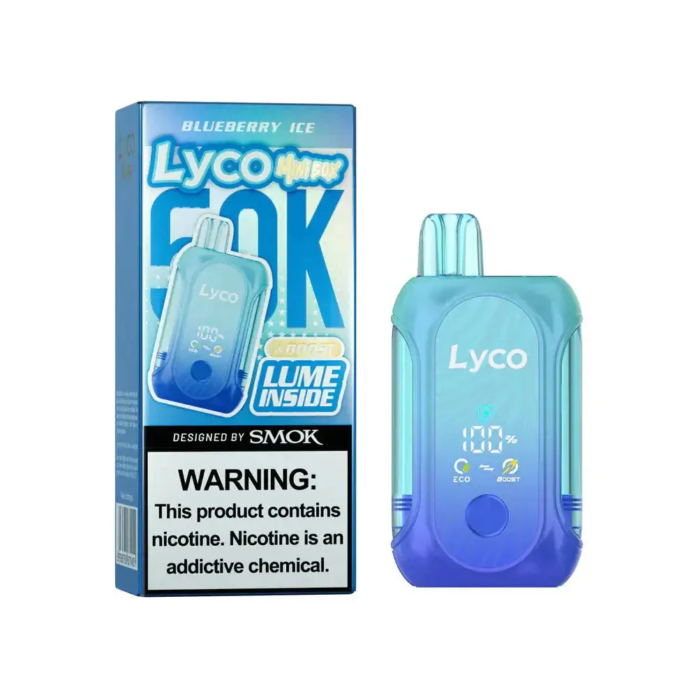 Blueberry Ice - LYCO Mini Box 50k Disposable Vape