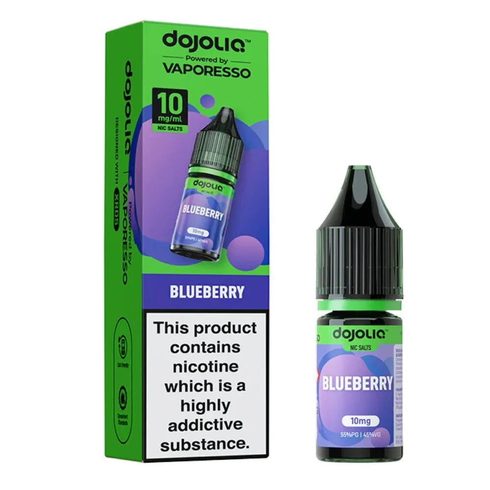 Blueberry Nic Salt E-Liquid by Dojoliq (10ml)