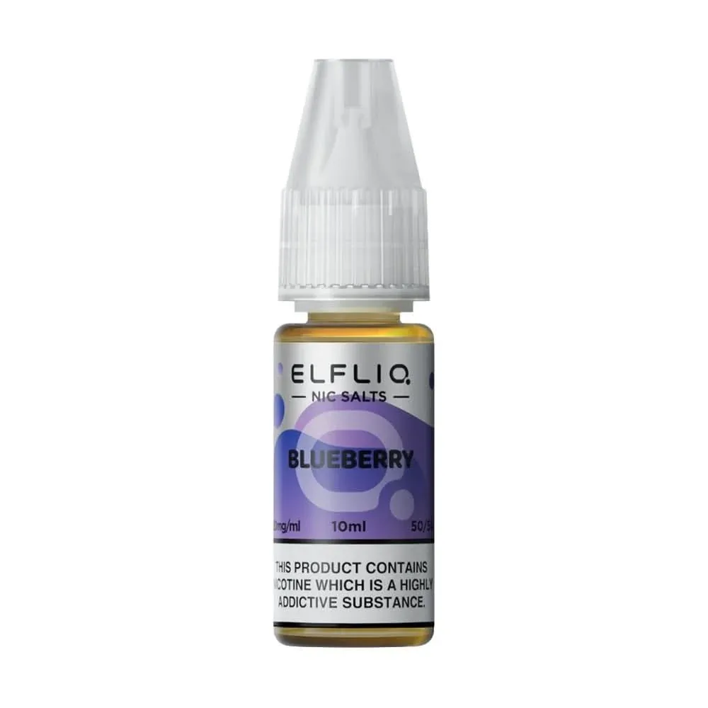 Blueberry Nic Salt E-Liquid by Elf Bar Elfliq (10ml) - Image 2