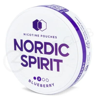 Blueberry Nicotine Pouches by Nordic Spirit - Image 2