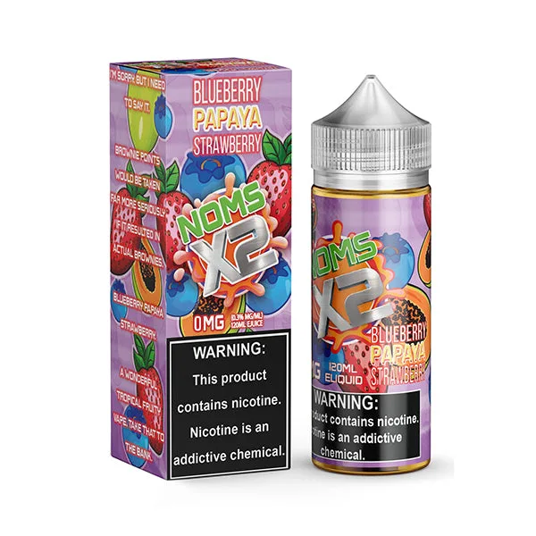 Blueberry Papaya Strawberry by NOMS X2 120ML