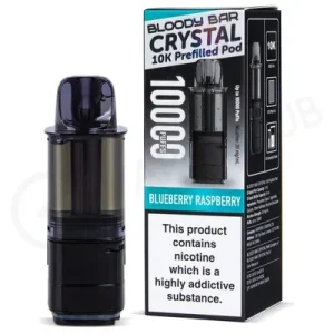 Blueberry Raspberry Bloody Bar Crystal 10K Refill Pack