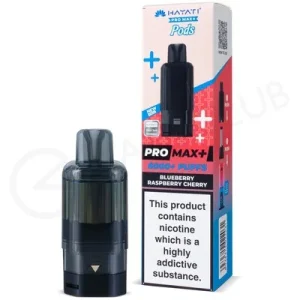 Blueberry Raspberry Cherry Hayati Pro Max Plus Refill Pod