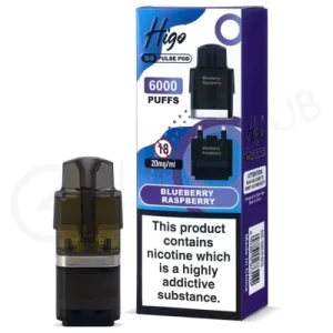 Blueberry Raspberry Higo BB Pulse 6000 Refill Pod