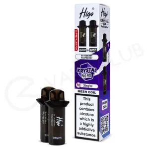 Blueberry Raspberry Higo Krystal Pro 600 Prefilled Pods