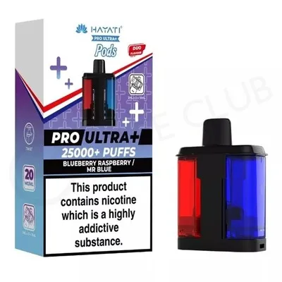 Blueberry Raspberry & Mr Blue Hayati Pro Ultra Plus Refill Pod
