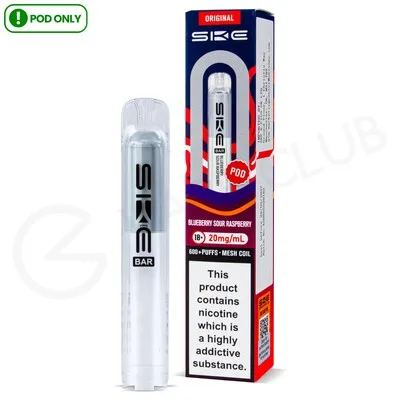 Blueberry Sour Raspberry SKE Bar Prefilled Pod