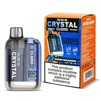 Blueberry Sour Raspberry SKE Crystal CL6000 Pod Kit