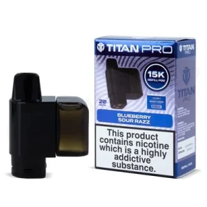 Blueberry Sour Razz Titan Pro 15K Refill Pod