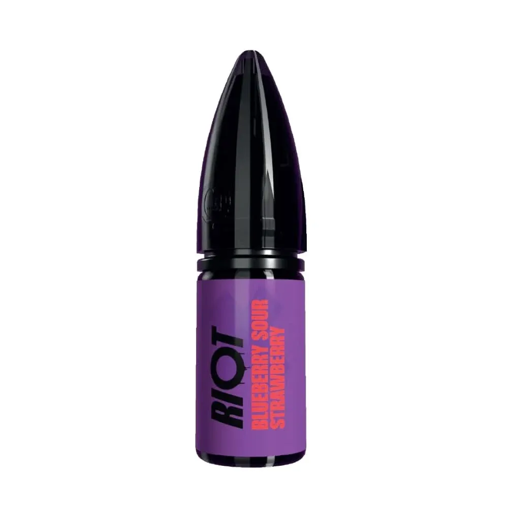 Blueberry Sour Strawberry Nic Salt E-Liquid Riot X by Riot Squad (10ml)