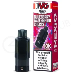 Blueberry Watermelon Cherry IVG Nexio Refill Pod