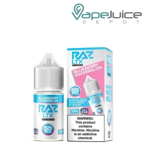 Blueberry Watermelon Pod Juice x RAZ LTX Salt 30ml
