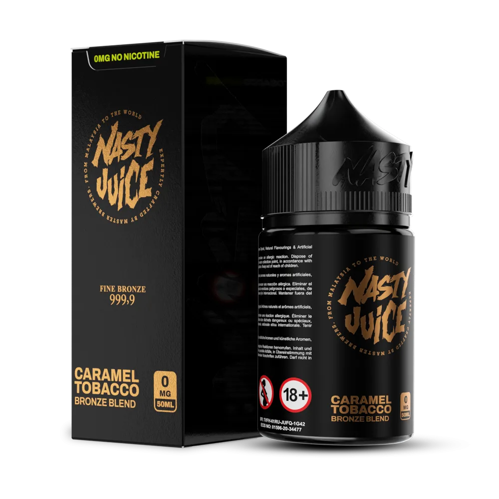 Bronze Blend by Nasty Juice E-Liquid 60mL (Freebase)